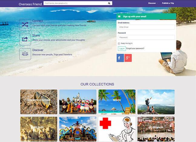 overseas Friend Website development overseas Friend Website development